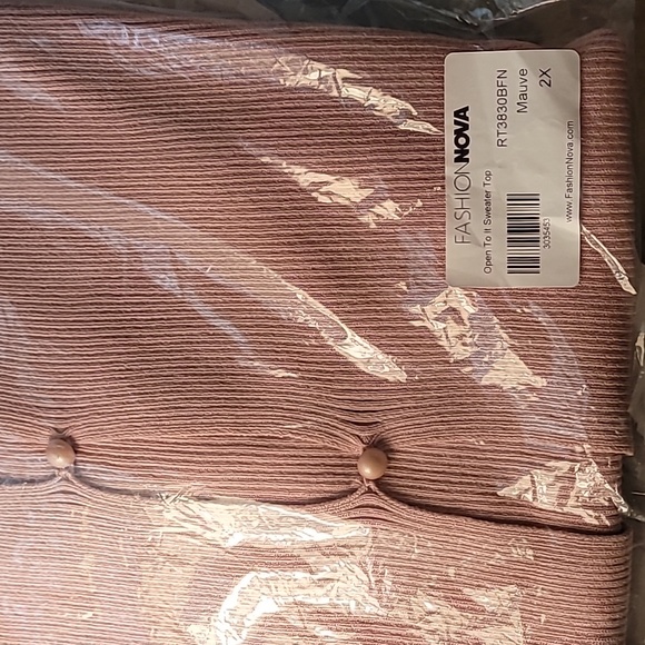 🔥🔥SWEATER TOP- MAUVE - VARIOUS SIZES - Picture 9 of 12